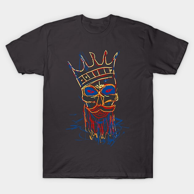 Skull King T-Shirt by guychristopher